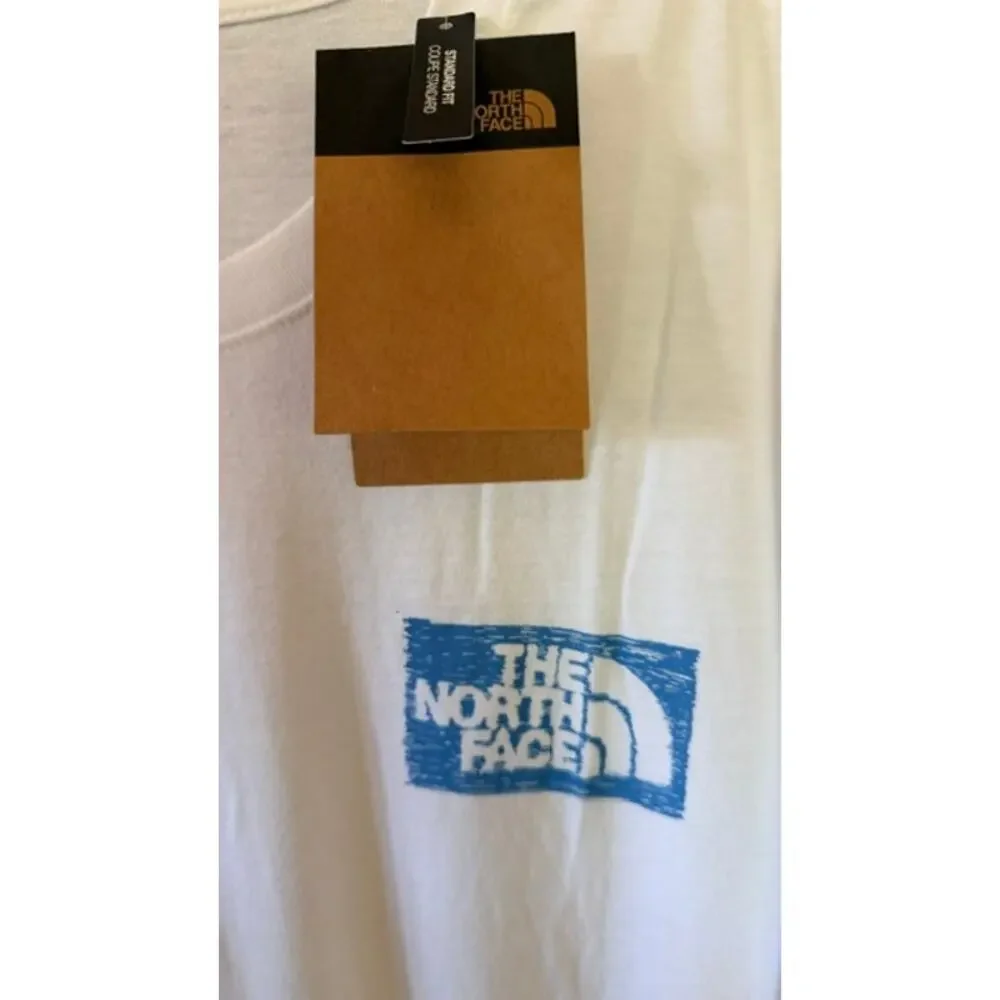 The North Face Camp Tee White Graphic T-Shirt XXL NWT